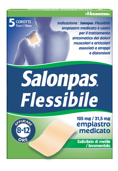 SALONPAS FLESSIBILE*5CER7x10CM - Farmastop