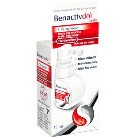 BENACTIVDOL GOLA*SPRAY15ML8,75 - Farmastop