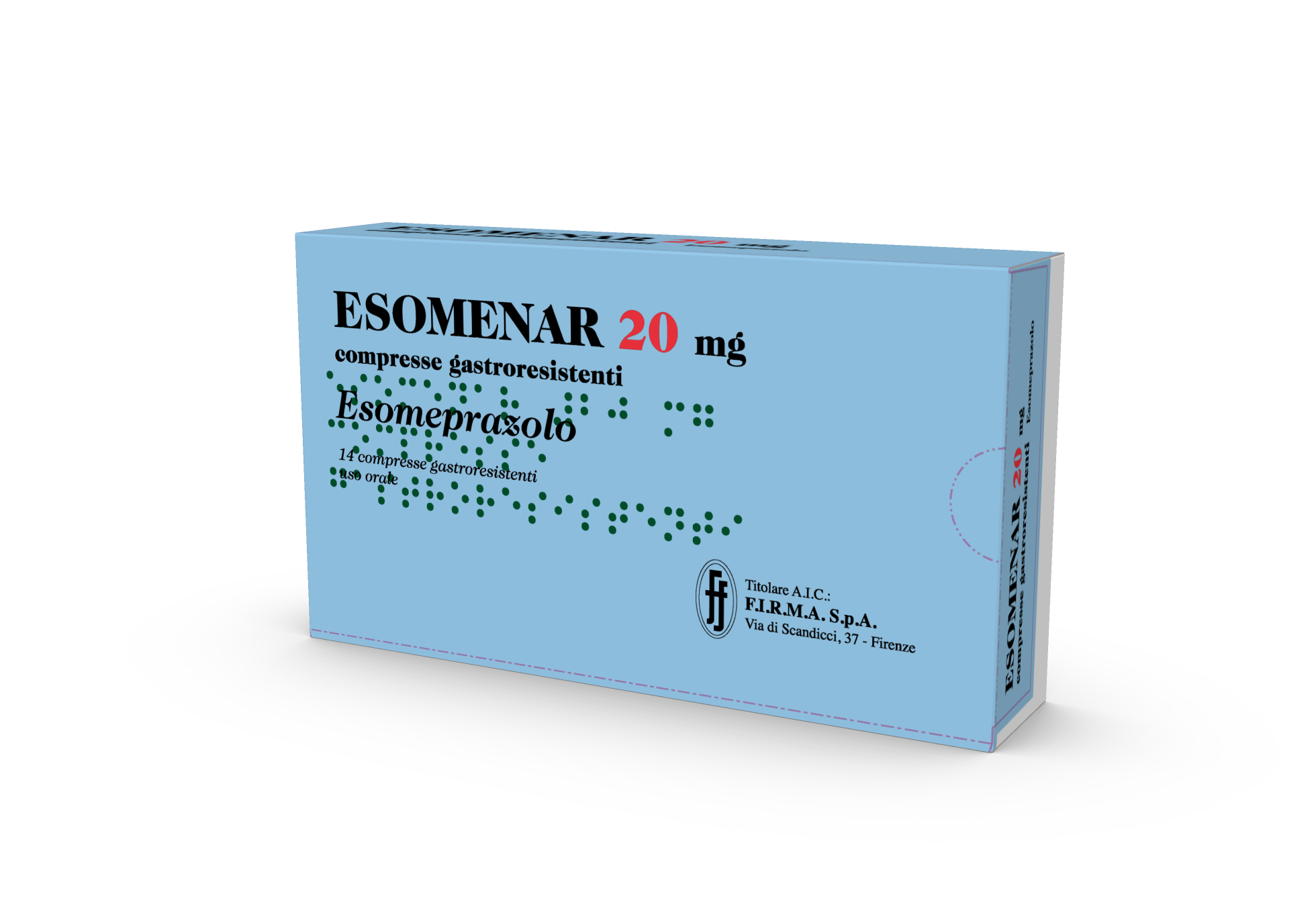 ESOMENAR*14CPR GASTRORES 20MG - Farmastop