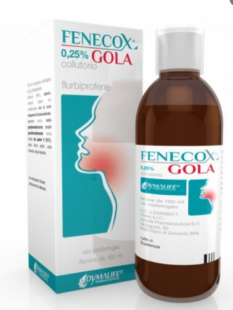 FENECOX GOLA*COLLUT 160ML0,25% - Farmastop