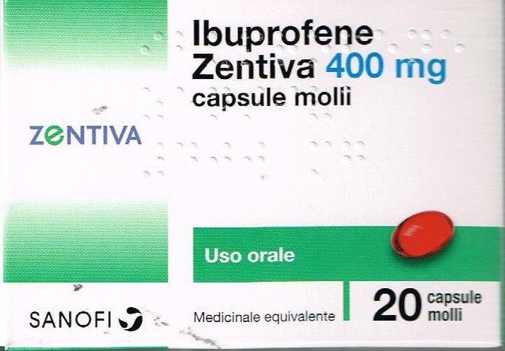IBUPROFENE ZEN*20CPS MOL 400MG - Farmastop