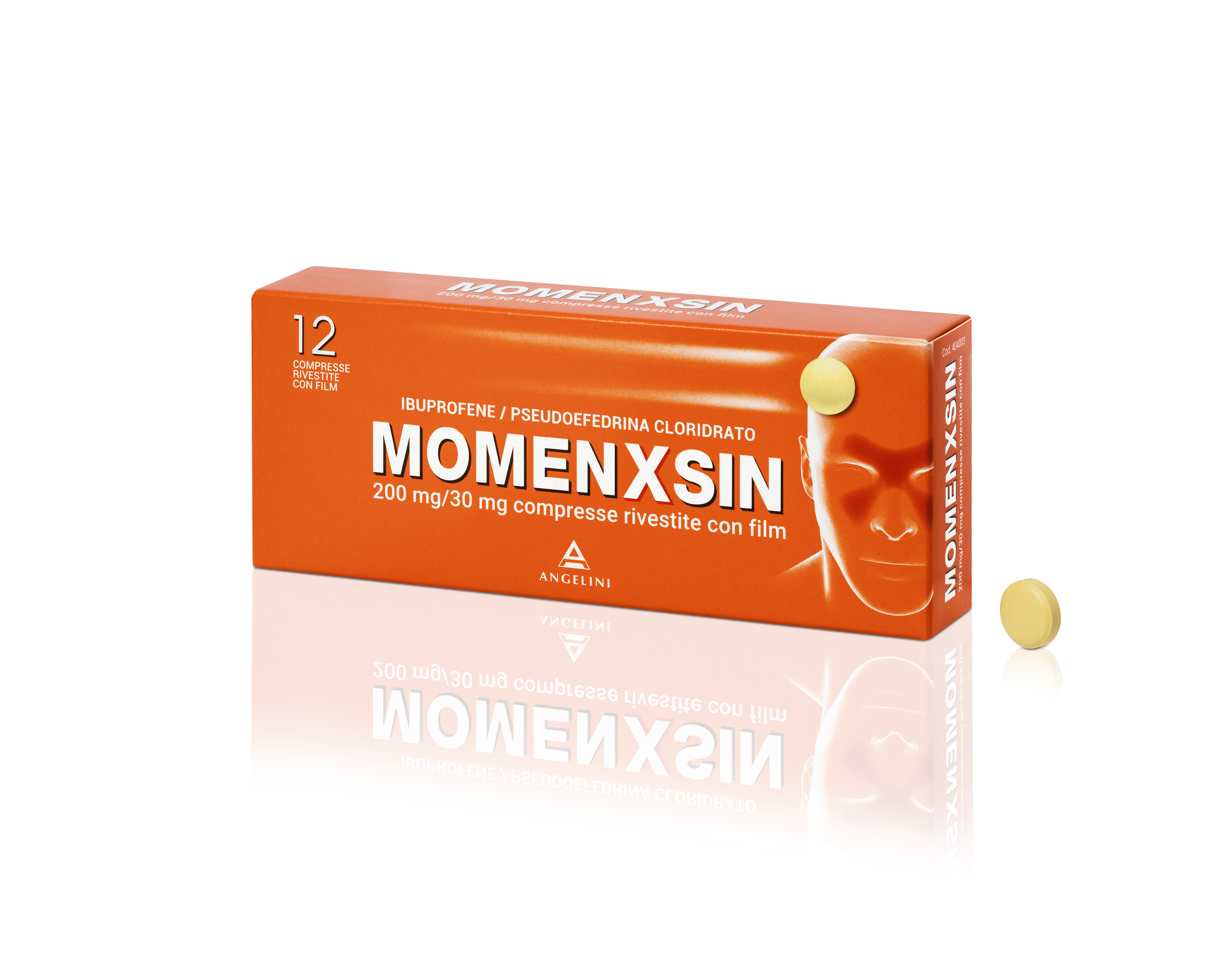 MOMENXSIN*12CPR 200MG+30MG - Farmastop