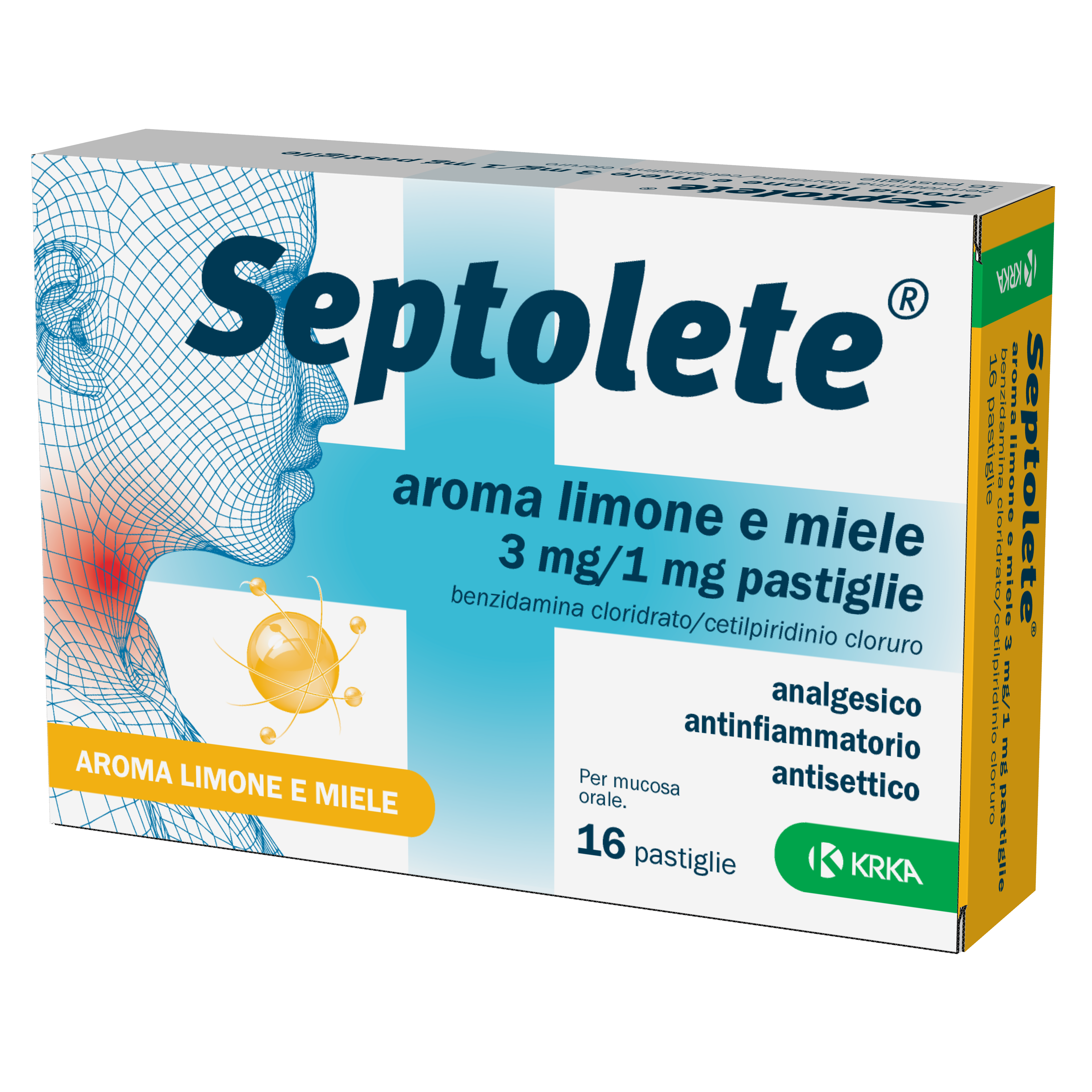 SEPTOLETE*16PAST 3+1MG LIM MIE - Farmastop