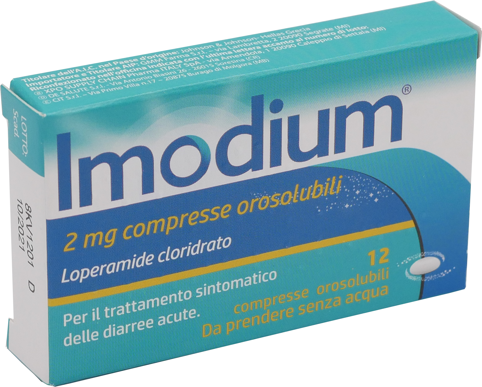 IMODIUM*12CPR OROSOL 2MG - Farmastop