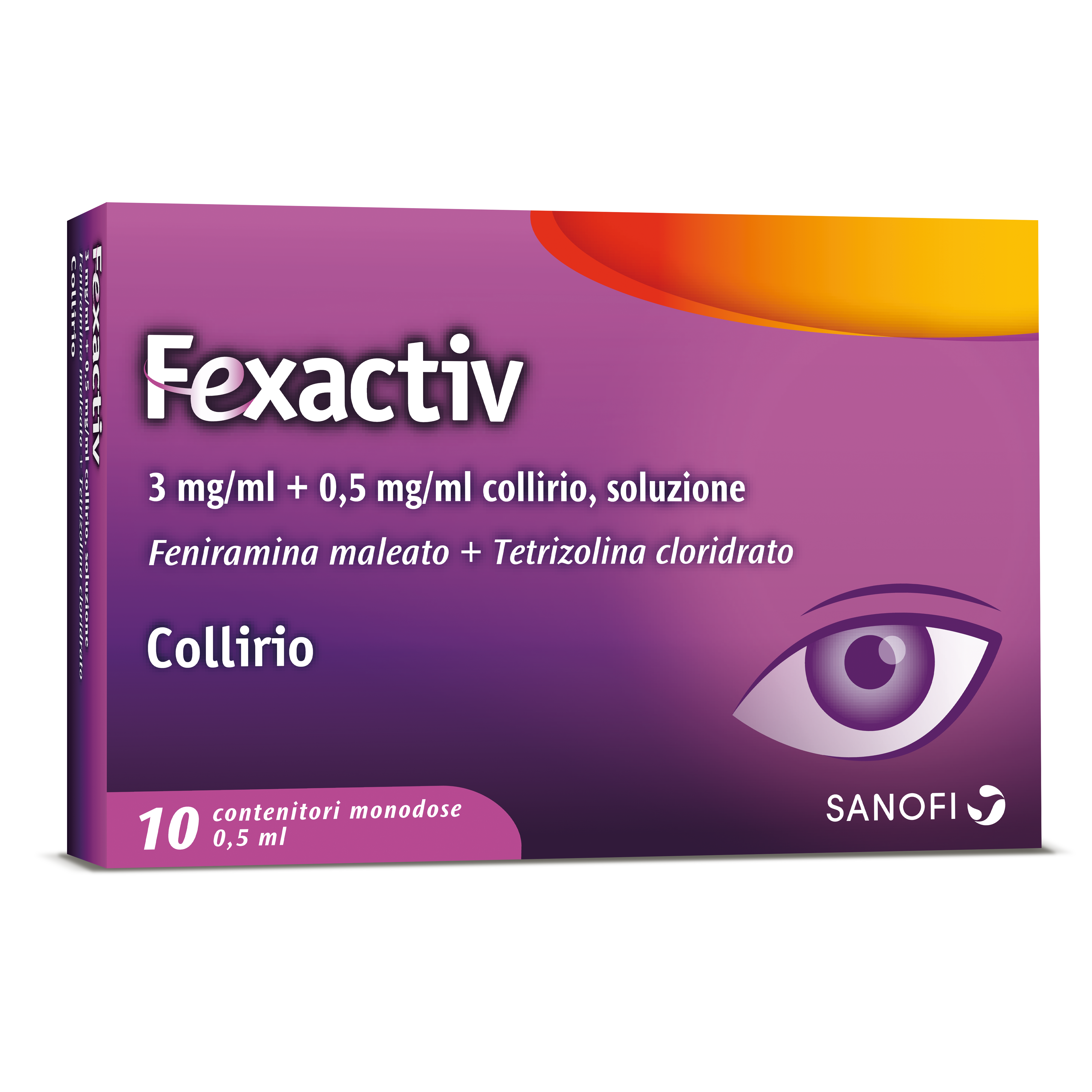 FEXACTIV*COLL 10FL 0,5ML - Farmastop