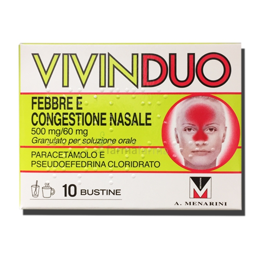 VIVINDUO FEBBRE CONG NAS*10BS - Farmastop