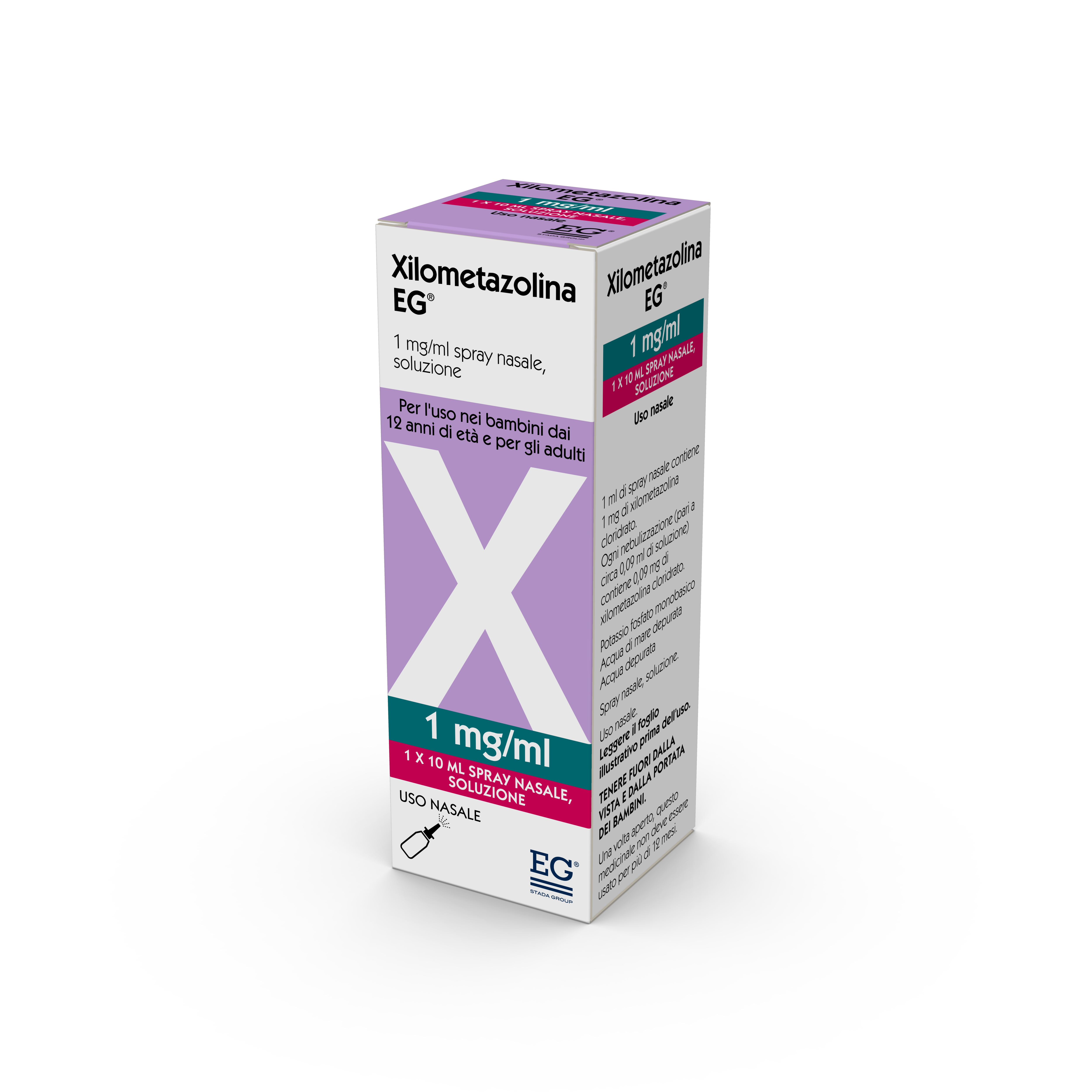 XILOMETAZOLINA EG*SPR10ML 10MG - Farmastop