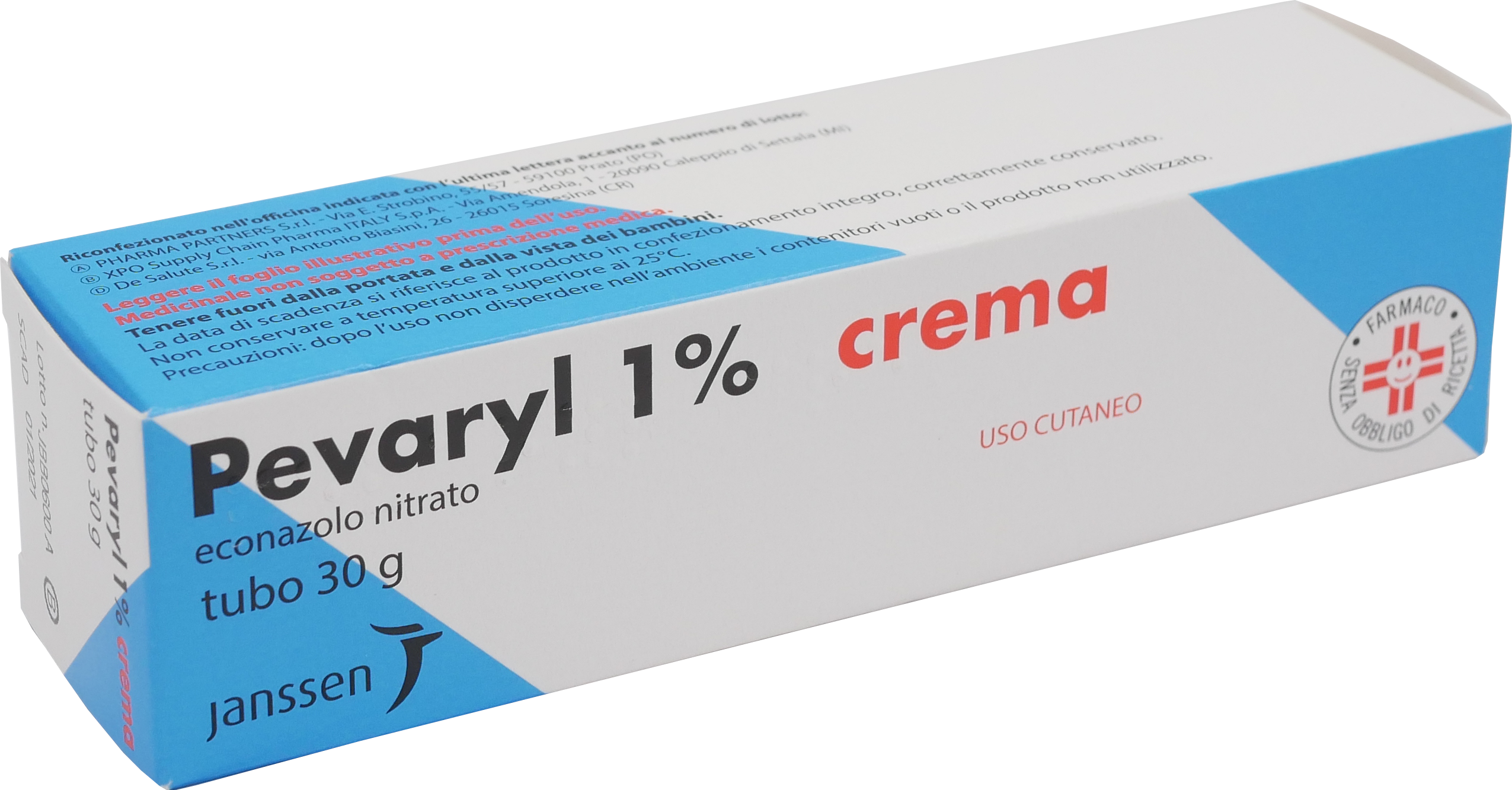 PEVARYL*CREMA 30G 1% - Farmastop