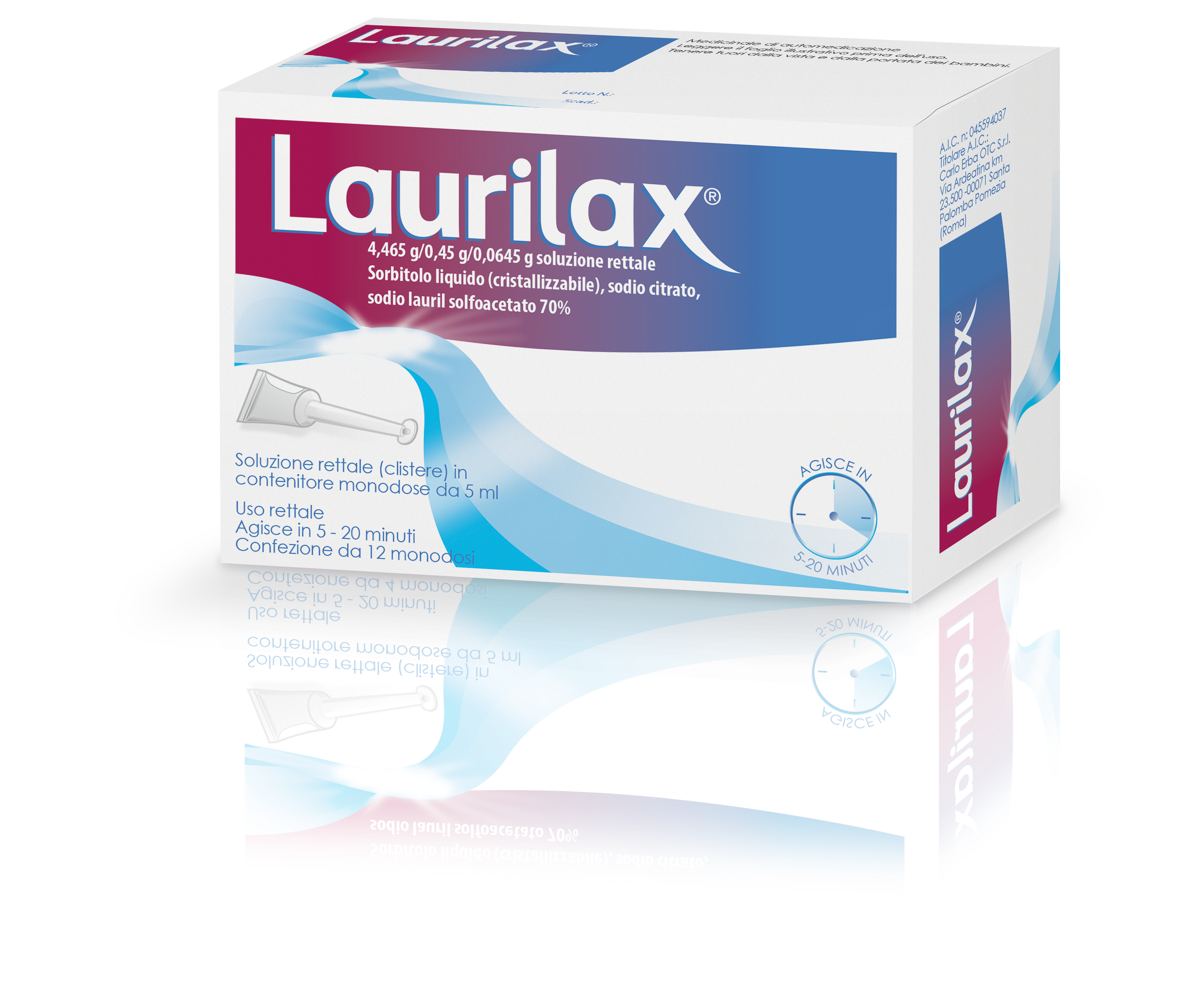 LAURILAX*RETT SOL 12FL MONO5ML - Farmastop