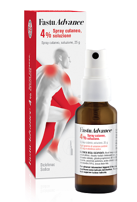 FASTUADVANCE*SPRAY 25G 4% - Farmastop
