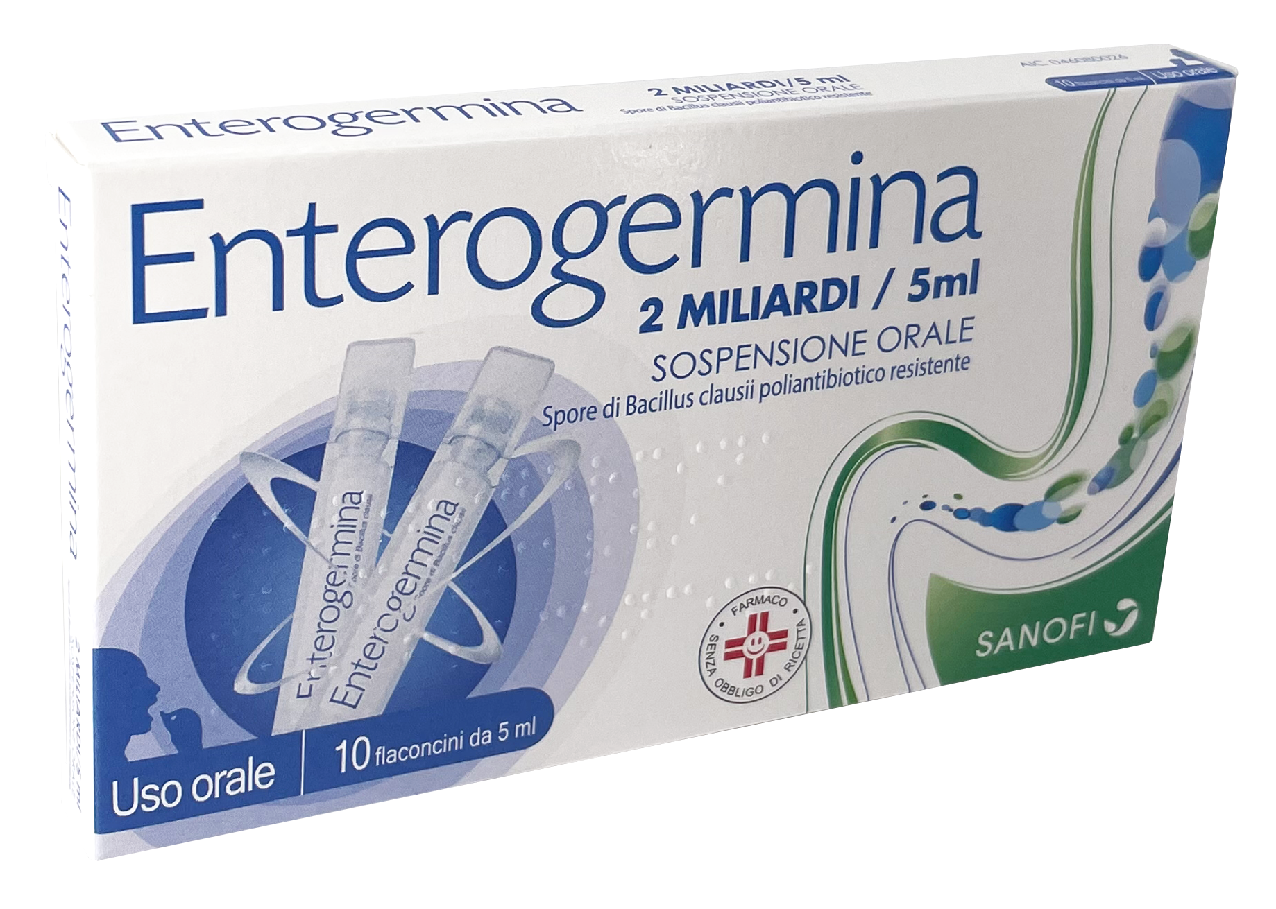 ENTEROGERMINA*OS 10FL 2MLD/5ML - Farmastop