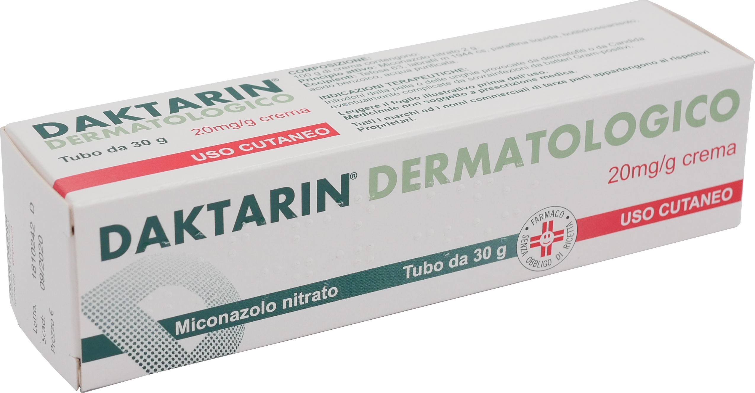 DAKTARIN*CREMA DERM 30G 20MG/G - Farmastop