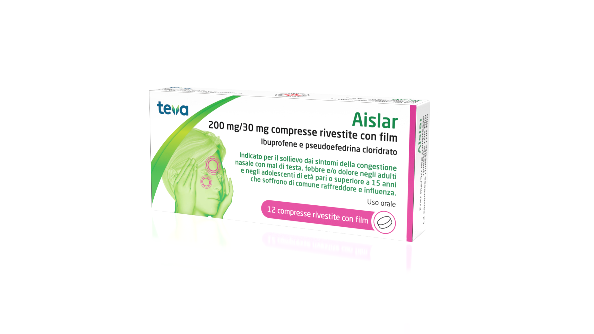 AISLAR*12CPR RIV 200MG+30MG - Farmastop