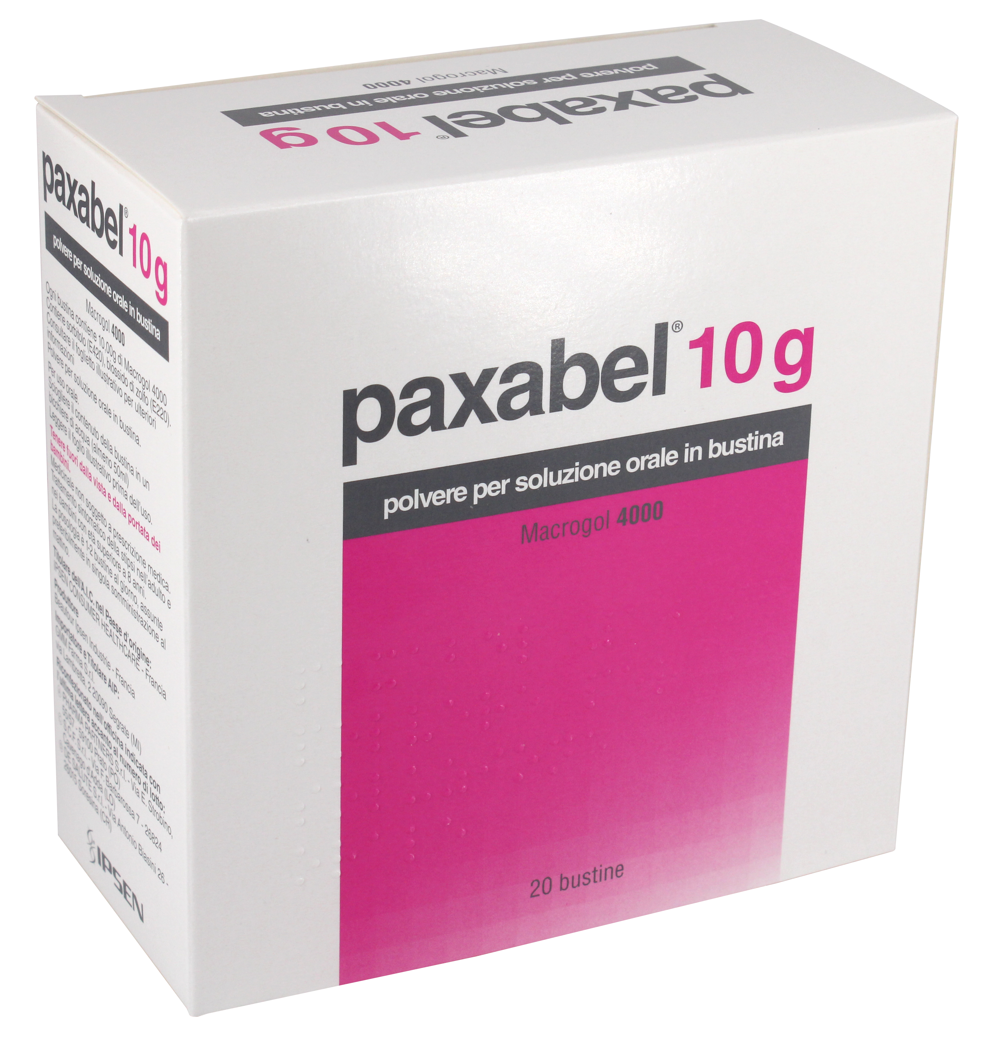 PAXABEL*OS POLV 20BUST 10G - Farmastop