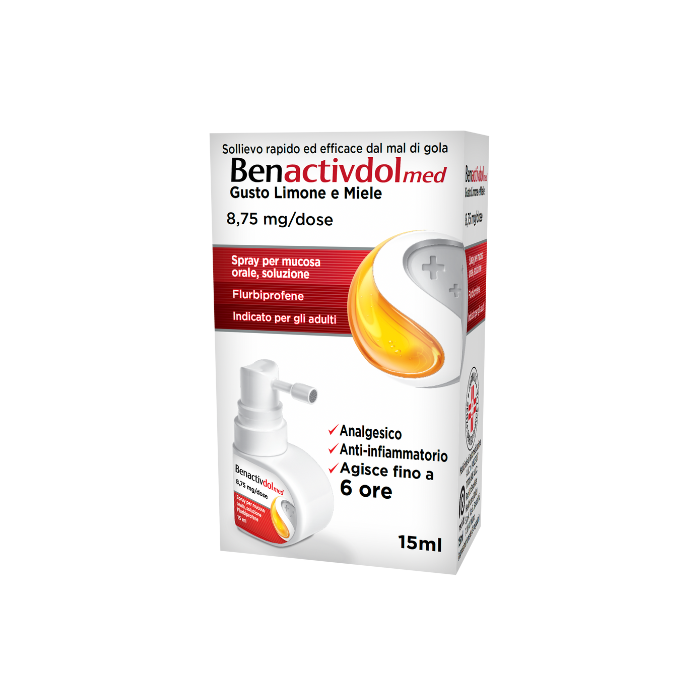 BENACTIVDOLMED*SPRAY 15ML - Farmastop