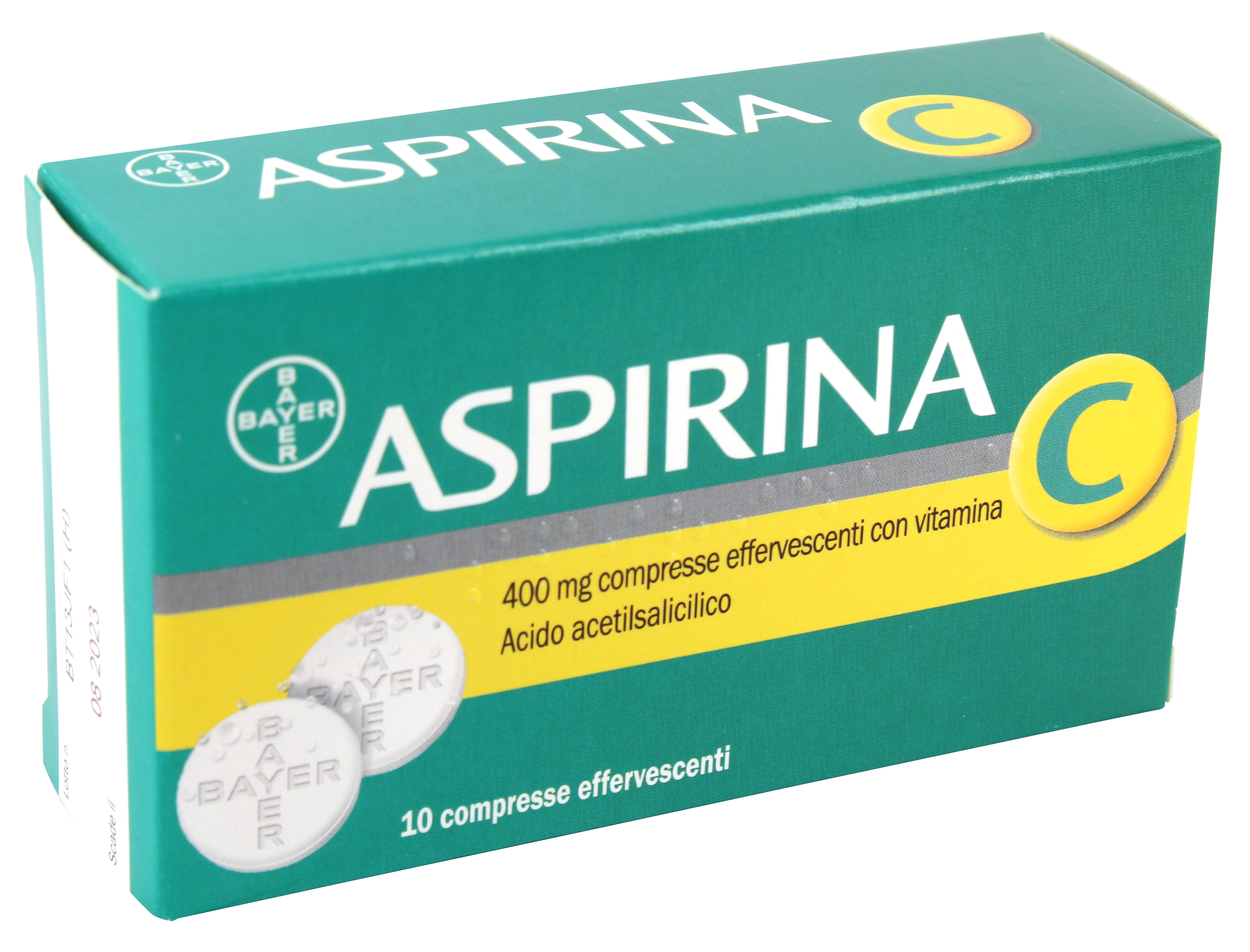 ASPIRINA*10CPR EFF 400+240MG - Farmastop