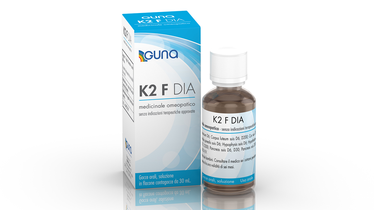 K2 F DIA*OS GTT 30ML - Farmastop