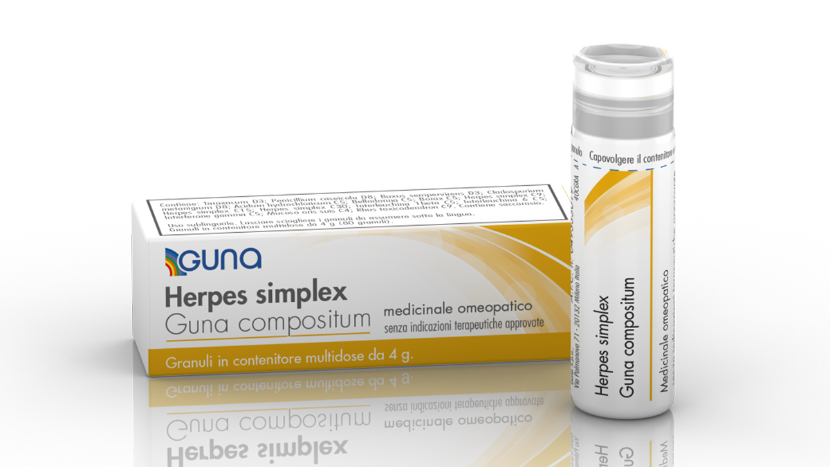 HERPES SIMPLEX GUNA COMP*4G GR - Farmastop