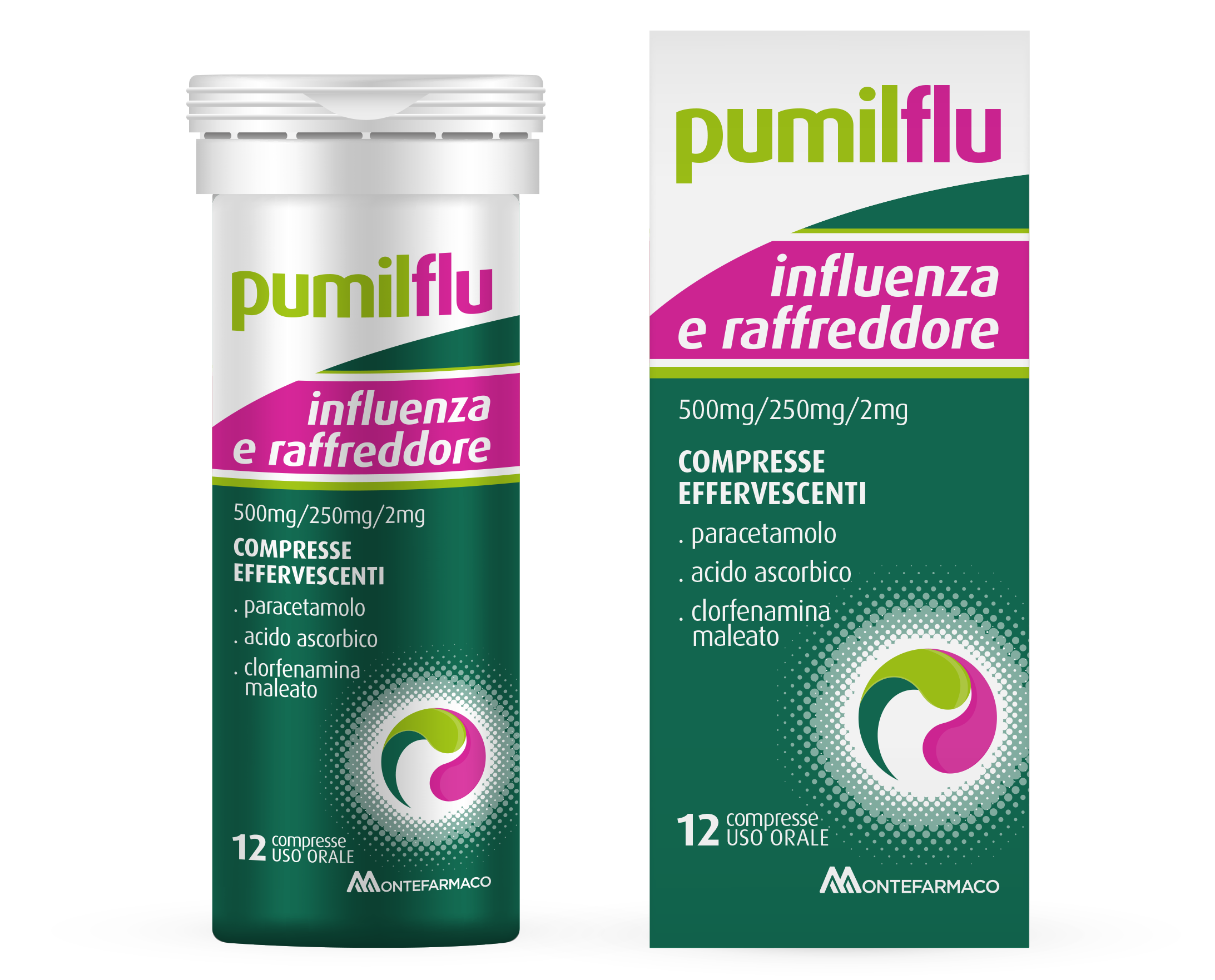 PUMILFLU INFLUENZA E R*12CPR - Farmastop