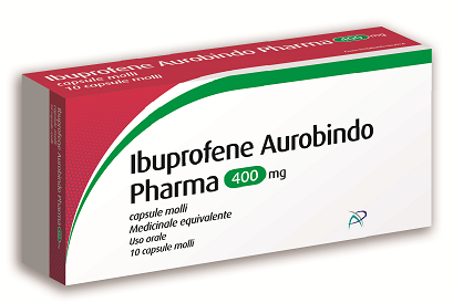 IBUPROFENE AUR*10CPS MOL 400MG - Farmastop