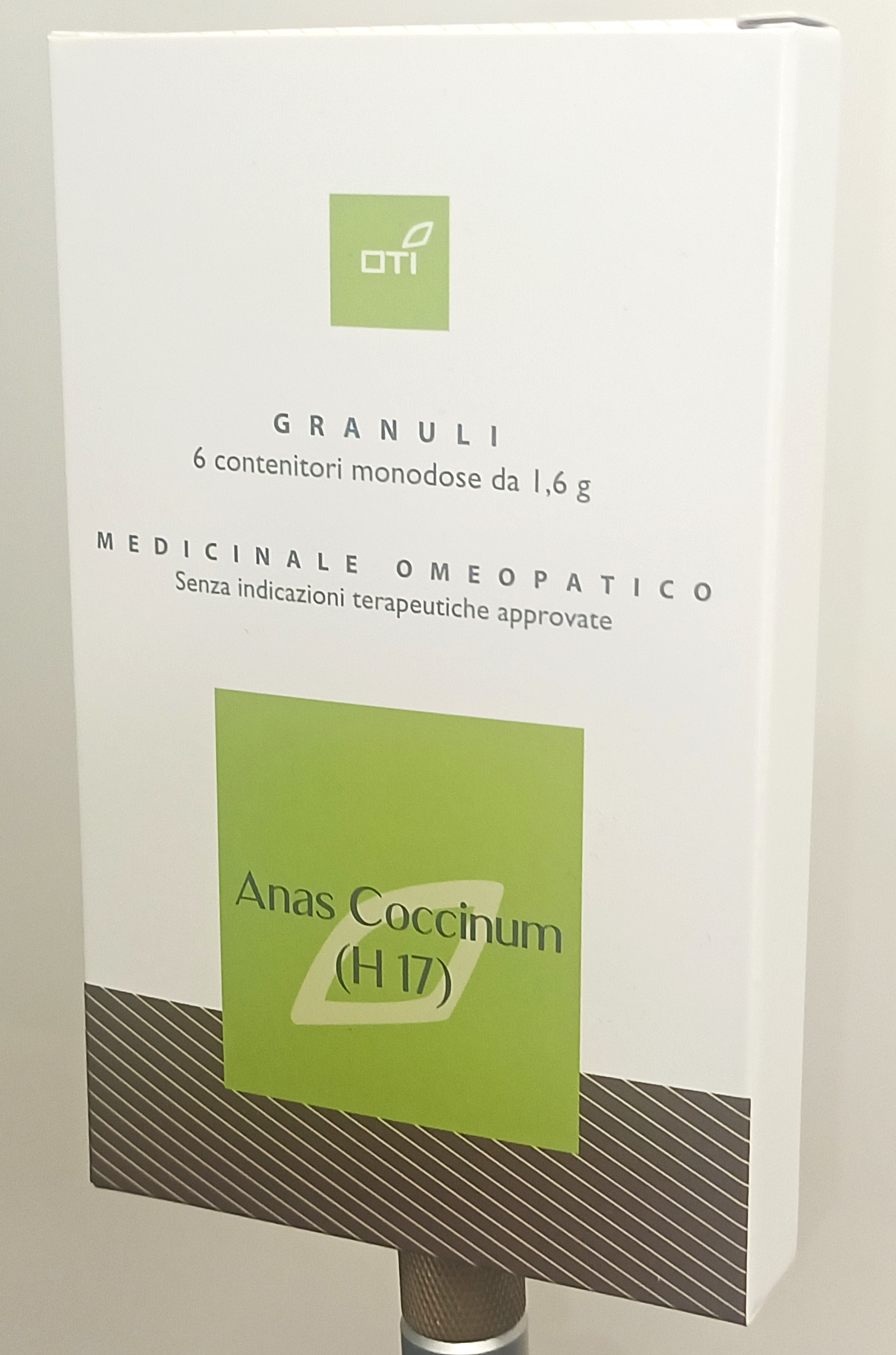 ANAS COCCINUM H17*6 MONOD 1,6G - Farmastop