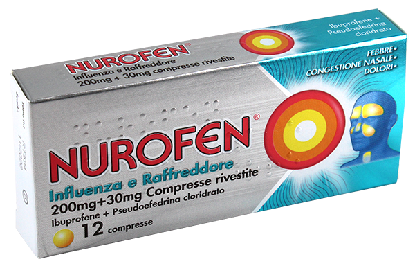 NUROFEN INFLUENZA RAFFR*12CPR - Farmastop