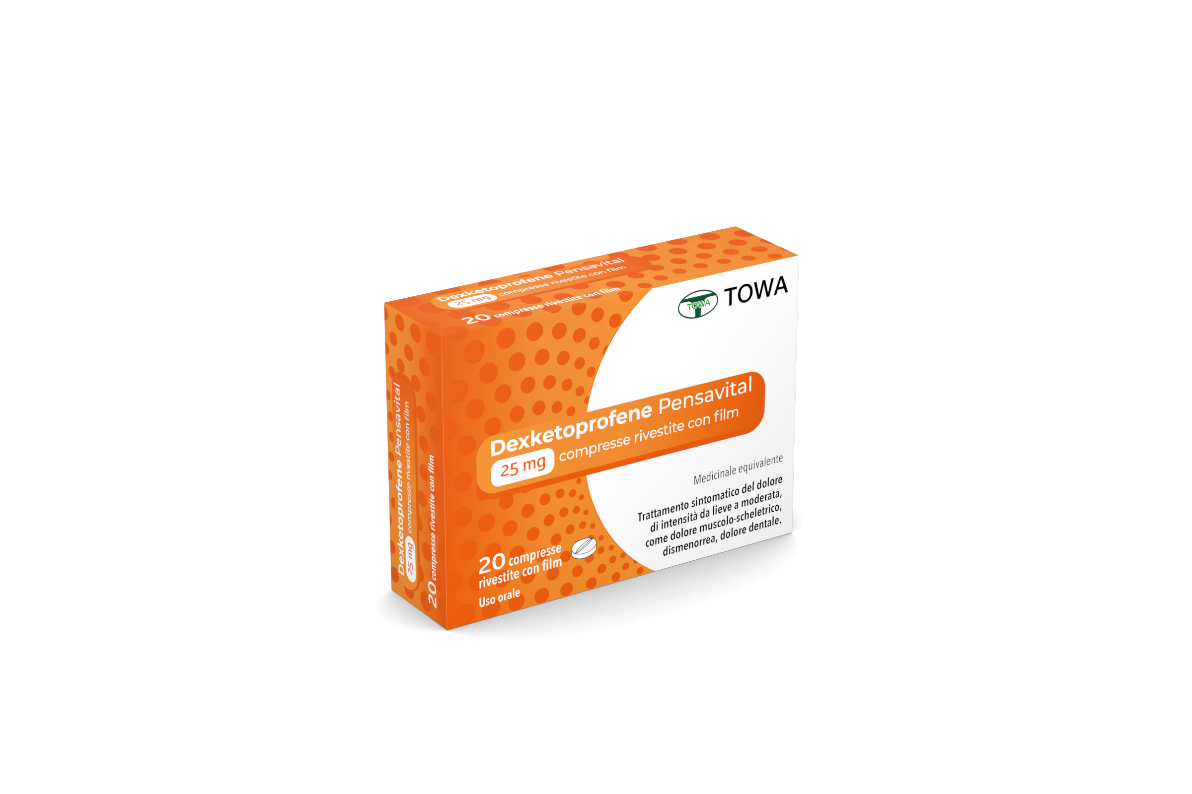 DEXKETOPROFENE PEN*20CPR 25MG - Farmastop