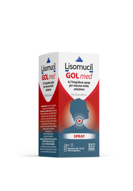 LISOMUCILGOLMED*OS SPRAY 15ML - Farmastop