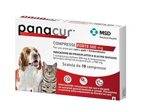 PANACUR*FORTE 10CPR 500MG - Farmastop
