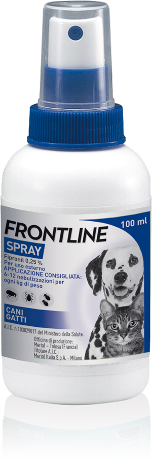 FRONTLINE SPRAY*FL 100ML+POMP - Farmastop