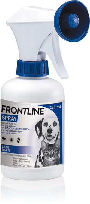 FRONTLINE SPRAY*FL 250ML+POMP - Farmastop
