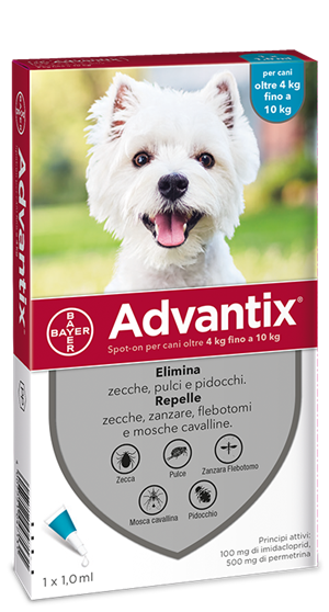 ADVANTIX SPOT ON*1PIP 4-10KG - Farmastop