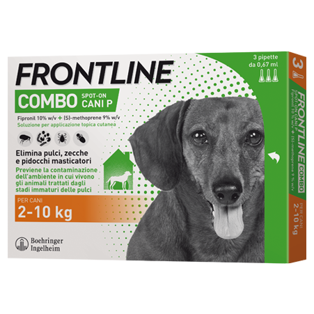 FRONTLINE COMBO*3PIP 2-10KG CA - Farmastop