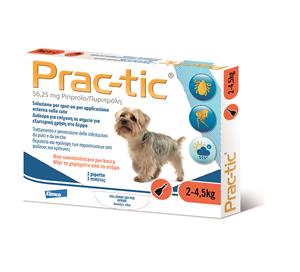PRACTIC*RO 3PIP 2-4,5KG CANI - Farmastop