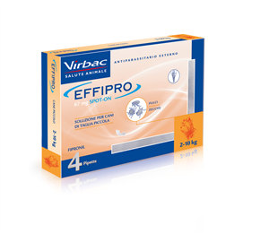 EFFIPRO*4PIP 2-10KG CANI - Farmastop