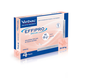 EFFIPRO*4PIP 20-40KG CANI - Farmastop