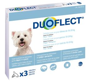 DUOFLECT*3PIP 10-20KG CANI - Farmastop