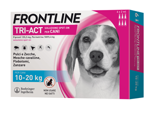FRONTLINE TRI-ACT*6PIP 10-20KG - Farmastop