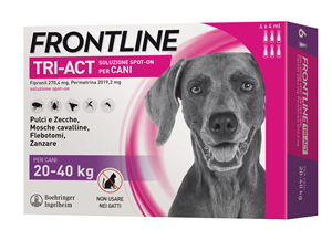 FRONTLINE TRI-ACT*6PIP 20-40KG - Farmastop
