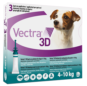 VECTRA 3D*3PIP 4-10KG VERDE - Farmastop