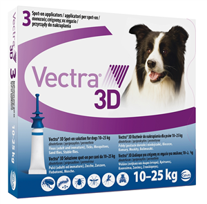 VECTRA 3D*3PIP 10-25KG BLU - Farmastop