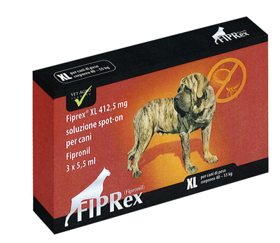 FIPREX XL*3PIP 40-55KG CANI - Farmastop