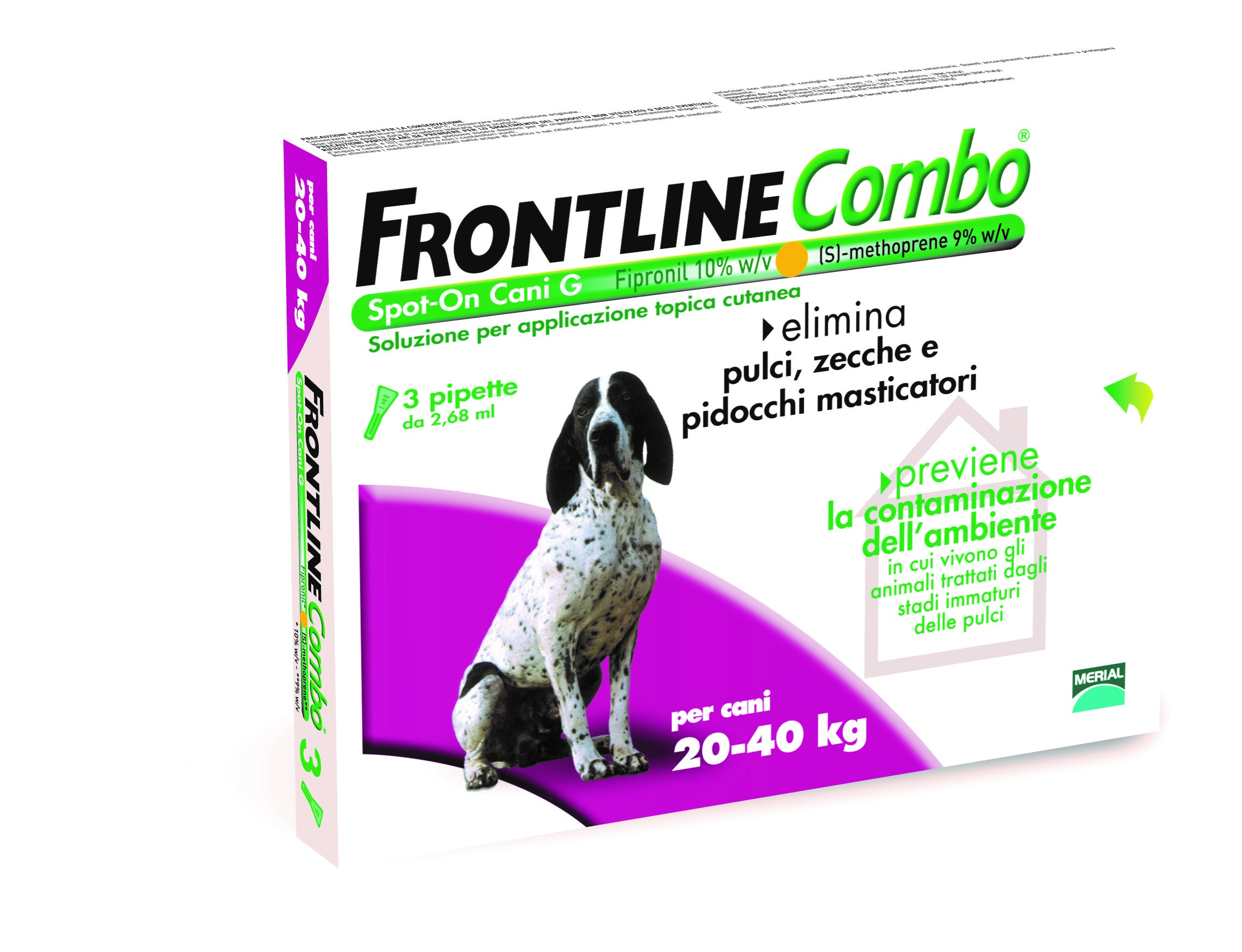 FRONTLINE COMBO*3PIP 20-40KG C - Farmastop