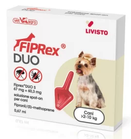 FIPREX DUO S*1PIP 2-10KG CANI - Farmastop
