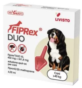 FIPREX DUO XL*1PIP >40KG CANI - Farmastop