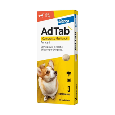 ADTAB*3CPR 225MG CANI 5,5-11KG - Farmastop