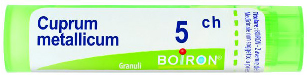 CUPRUM METALLICUM 5 CH GRANULI - Farmastop