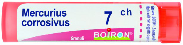 MERCURIUS CORROSIVUS 7 CH GRANULI - Farmastop