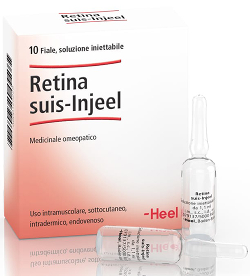 RETINA SUIS INJEEL 10 FIALE 1,1 ML HEEL - Farmastop