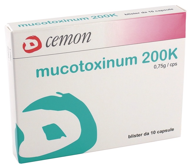 MUCOTOXINUM 200K 10 CAPSULE (CM-I) - Farmastop